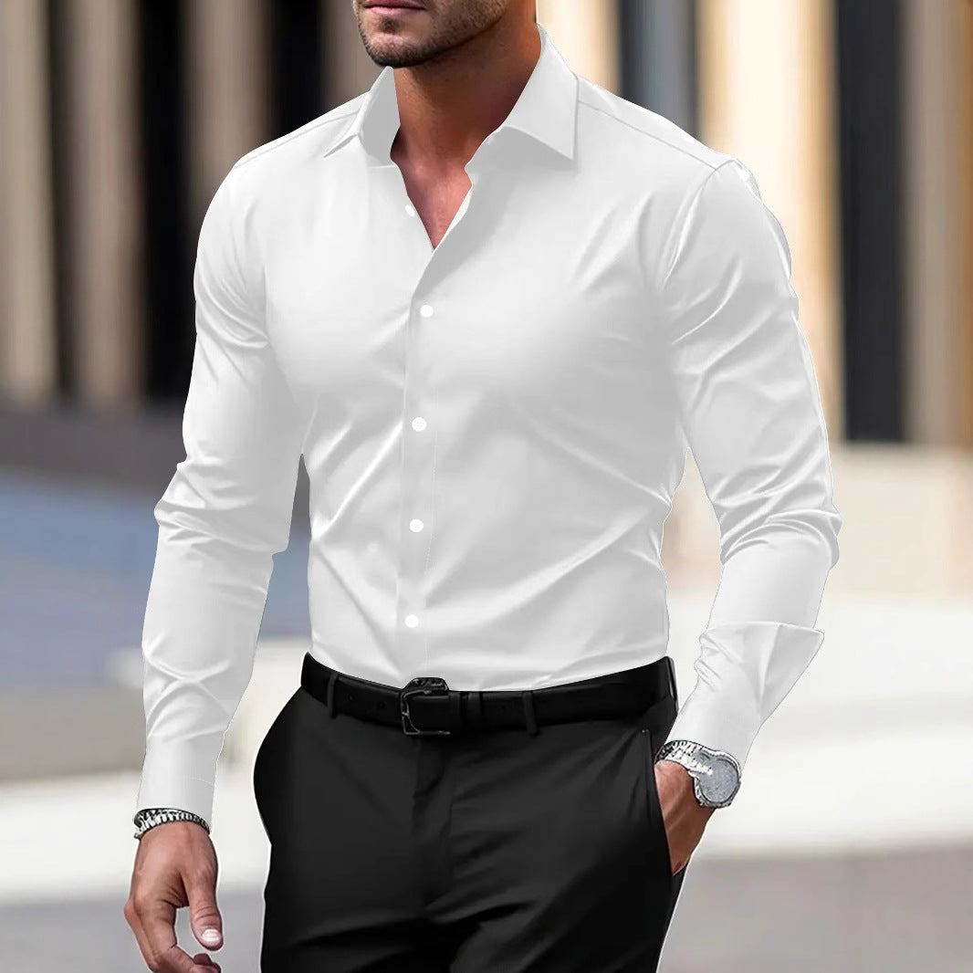 Men's Long-Sleeve Button-Down Shirt (photo 2)