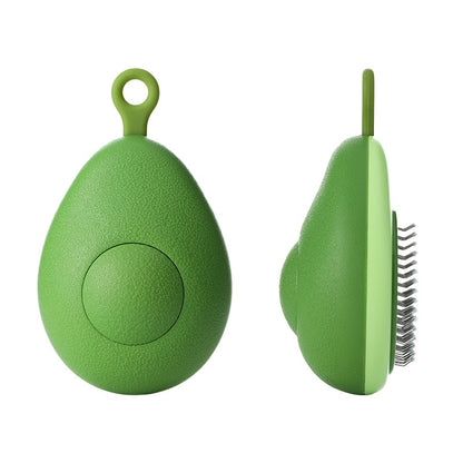 Avocado-Shaped Pet Grooming Brush (photo 6)