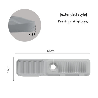 Silicone Faucet Splash Guard Mat (photo 5)