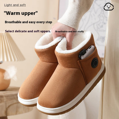 USB Heated House Boots with Power Bank (photo 3)