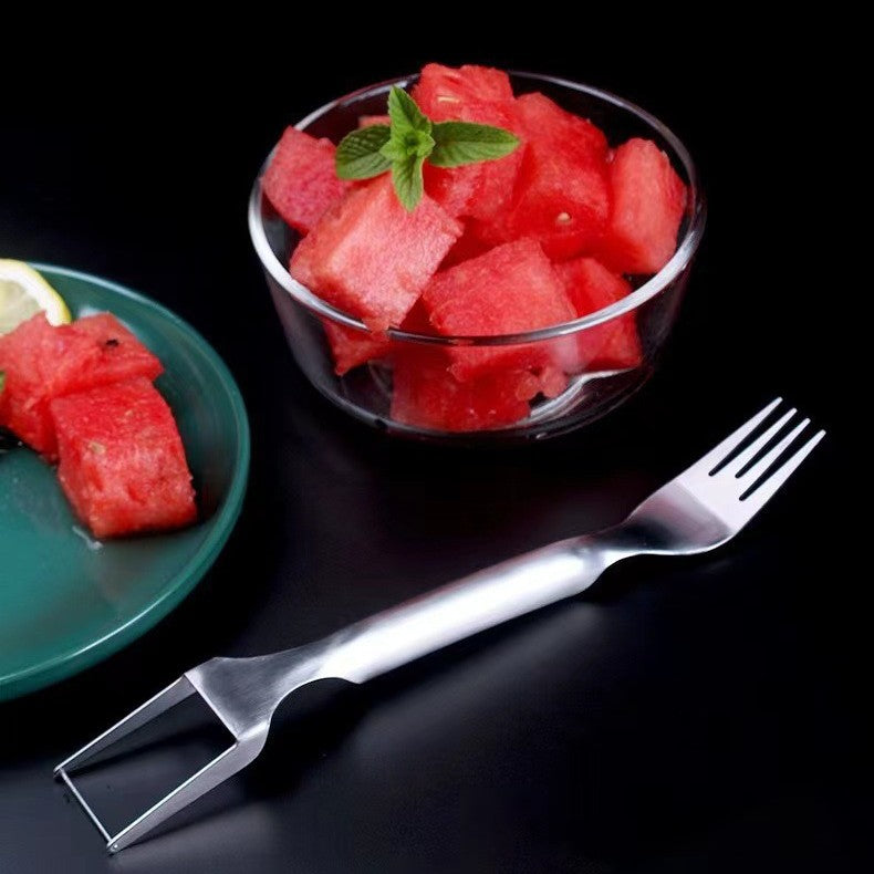 2-in-1 Stainless Steel Watermelon Slicer Fork (photo 8)