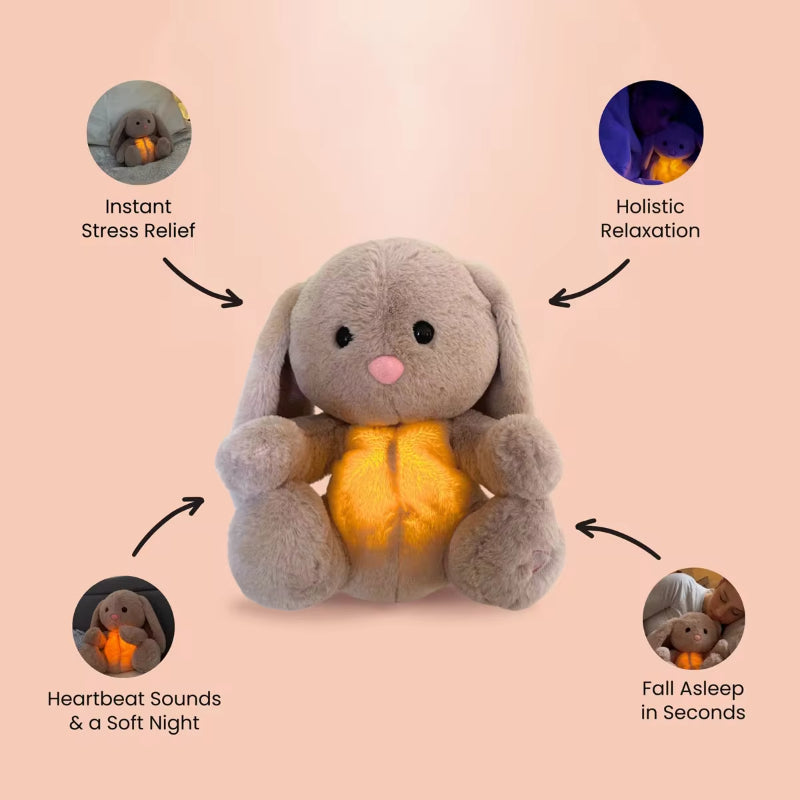 Breathing Plush Sensory Toy with Music and Light (photo 2)