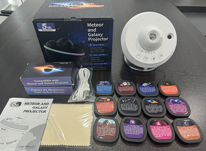 13-Film Galaxy Meteor Projector Night Light (photo 8)