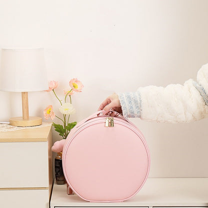 Round LED Mirror Makeup Bag (photo 8)