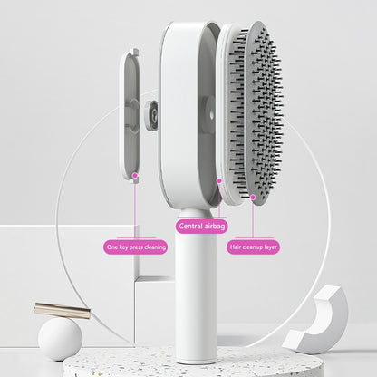 Self-Cleaning Air Cushion Hair Brush (photo 5)