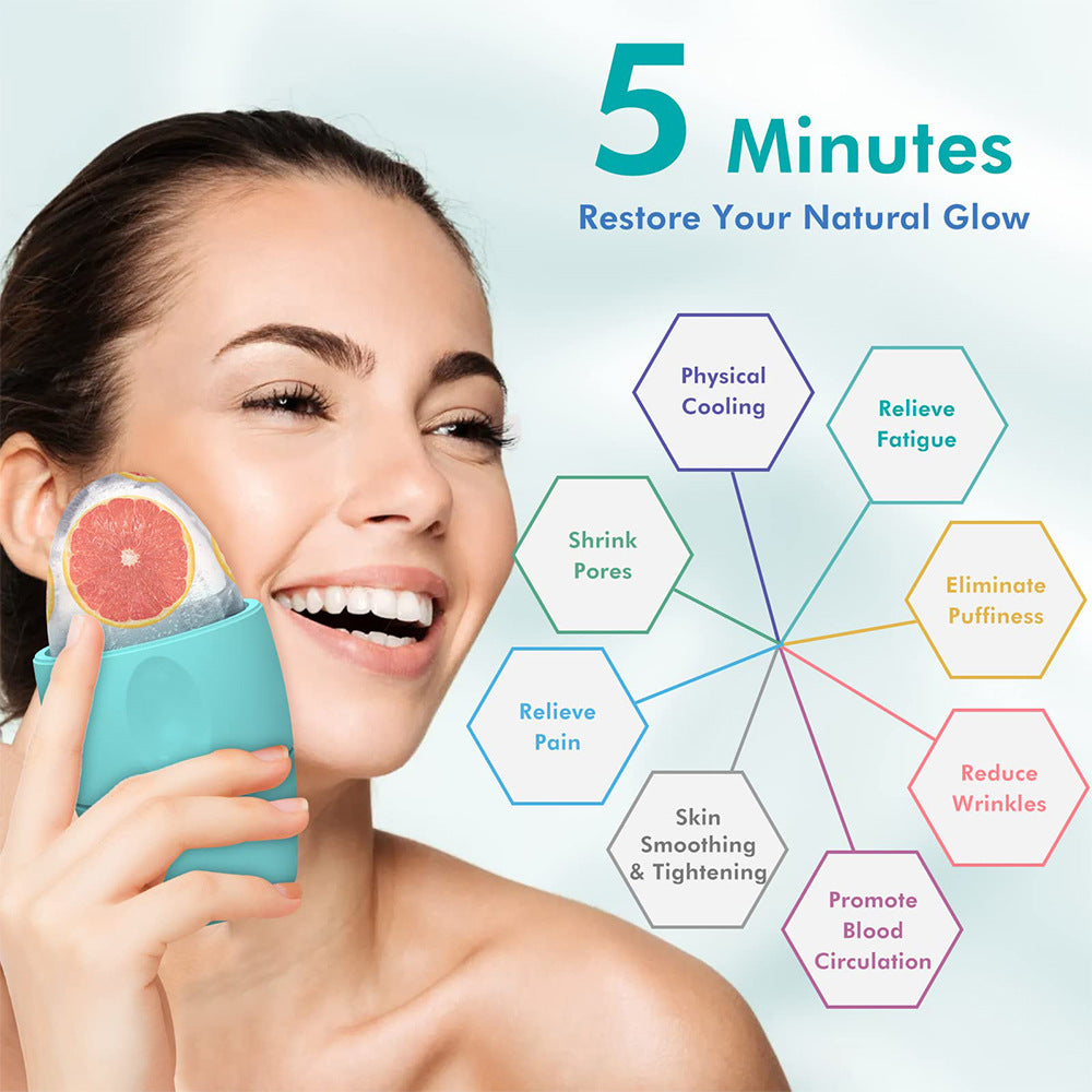 Silicone Face Ice Roller Mold (photo 5)