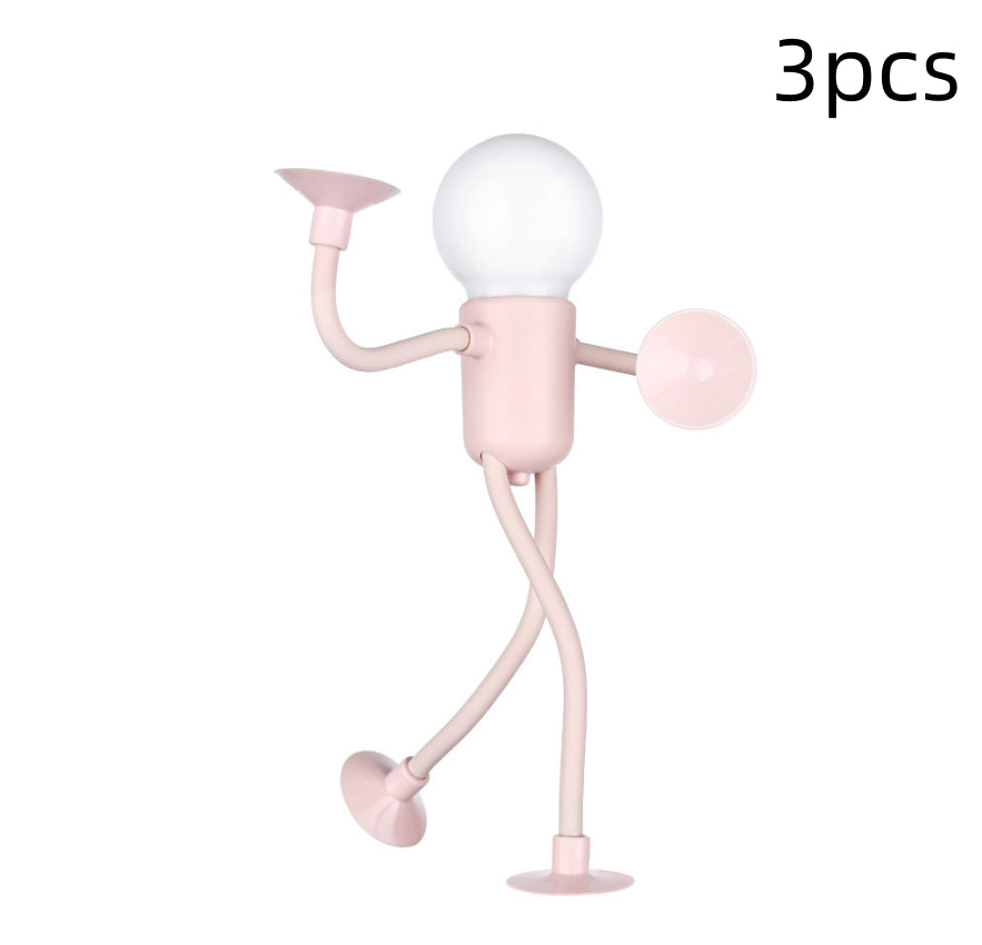 Poseable Figure Night Light with Suction Cup (photo 12)