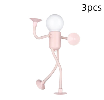 Poseable Figure Night Light with Suction Cup (photo 12)