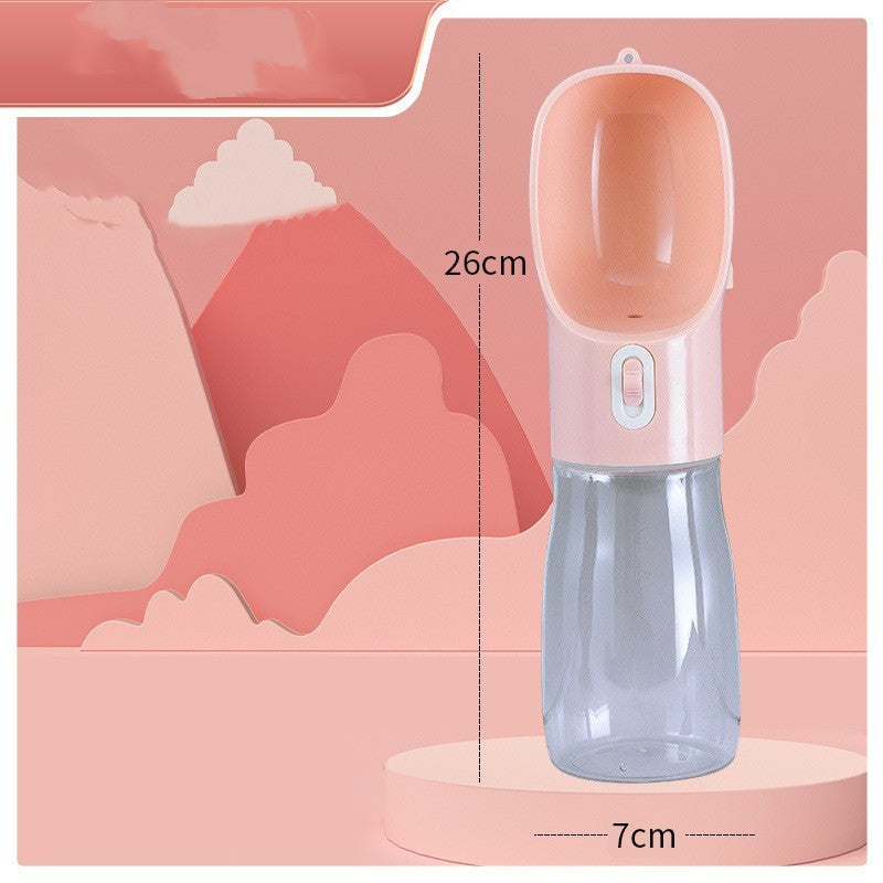 Portable Dog Water Bottle with Bowl (photo 15)