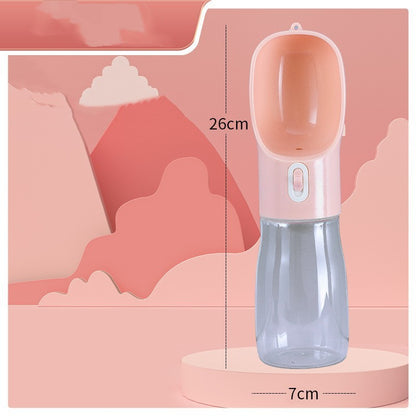 Portable Dog Water Bottle with Bowl (photo 15)