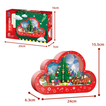 Building Block Cloud Mirror Night Lamp (photo 6)