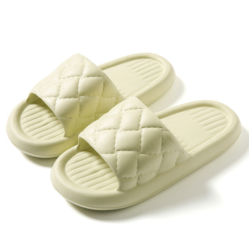 Rhombus Pattern EVA House Slippers (photo 8)