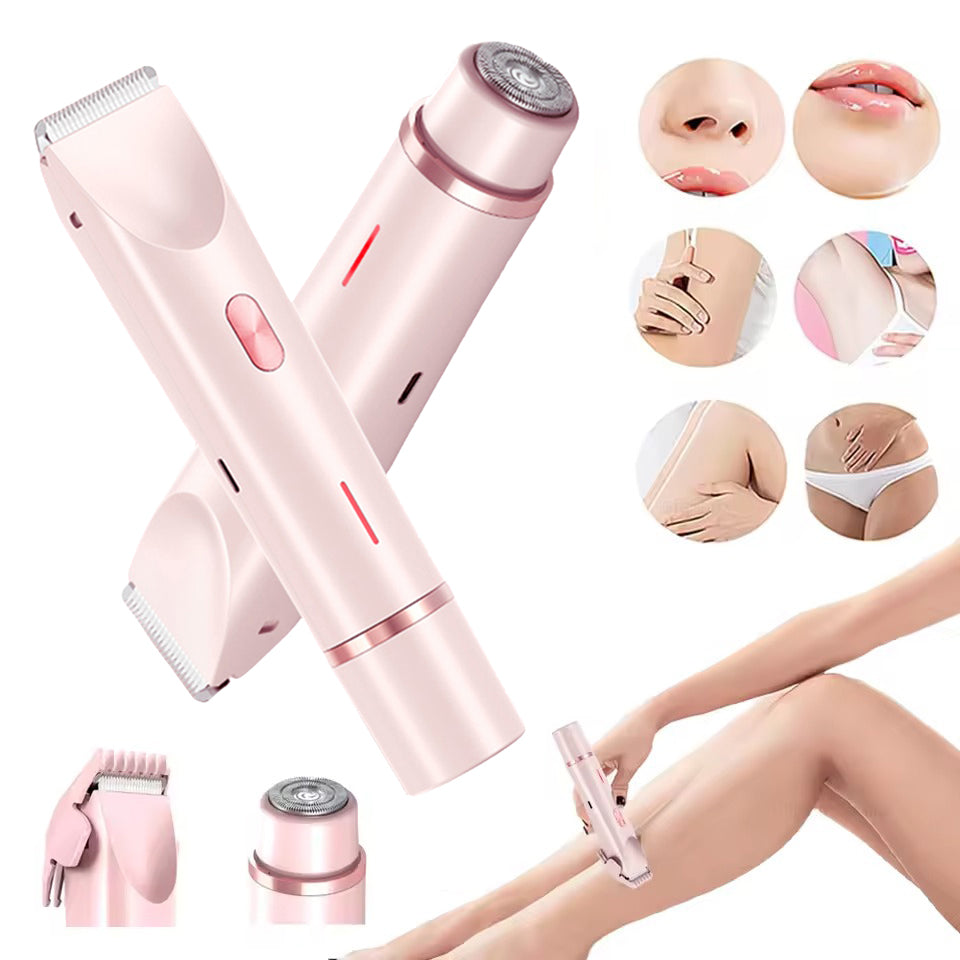 2-in-1 Women's Electric Body Hair Trimmer, Wet and Dry (photo 2)