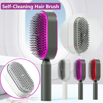 Self-Cleaning Air Cushion Hair Brush