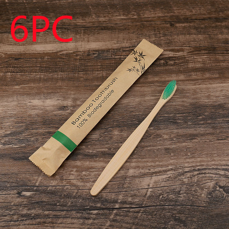Bamboo Toothbrushes with Soft Bristles (photo 15)