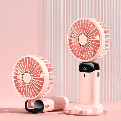 Foldable USB Rechargeable Handheld and Neck Fan (photo 9)