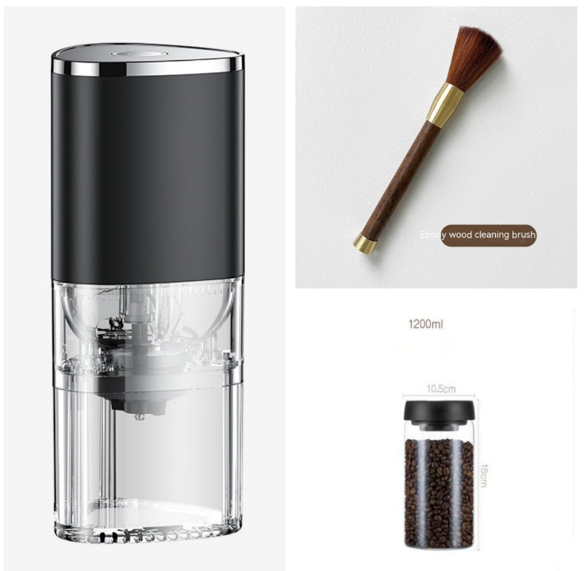 USB Rechargeable Ceramic Burr Coffee Grinder (photo 6)