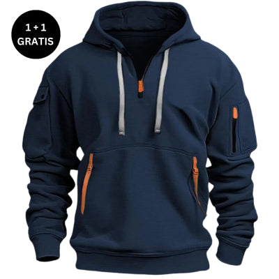 Unisex Drop-Shoulder Pullover Hoodie (photo 12)