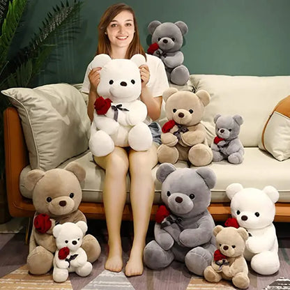 Rose Teddy Bear Plush