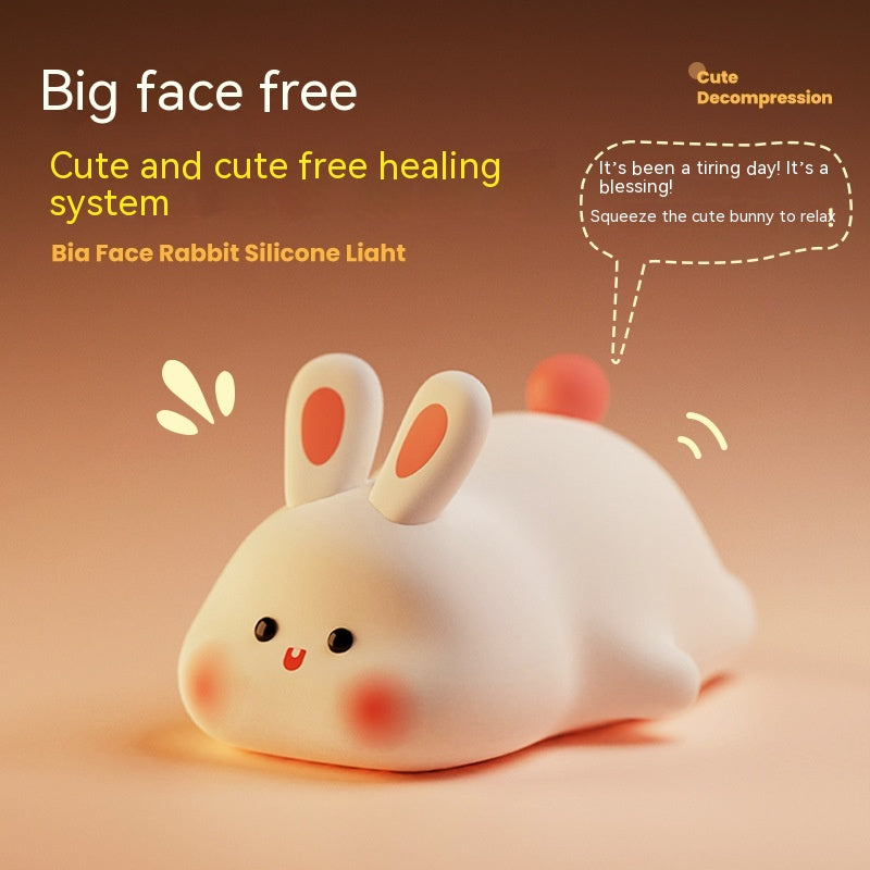 Silicone Bunny Night Light with Touch Control (photo 9)