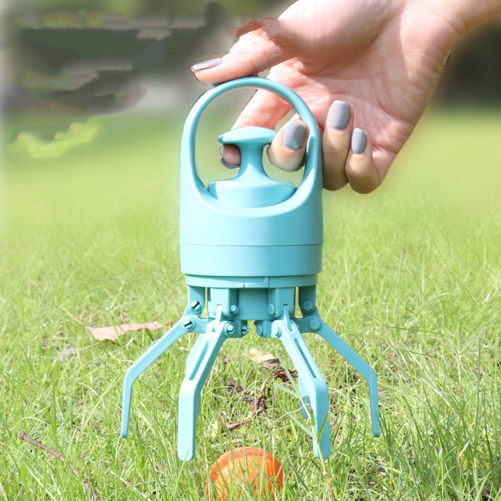 Dog Poop Scooper with Built-In Bag Dispenser (photo 9)