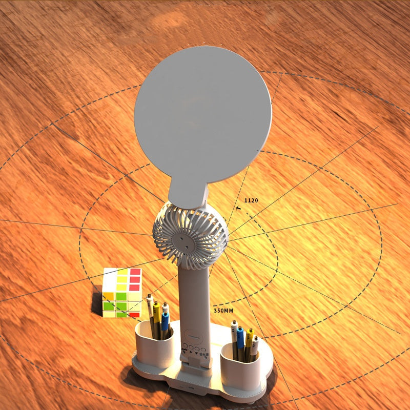Rechargeable LED Desk Lamp with Clock (photo 4)