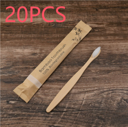 Bamboo Toothbrushes with Soft Bristles (photo 24)