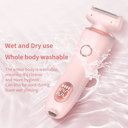 2-in-1 Women's Rechargeable Shaver and Trimmer (photo 4)