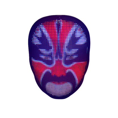 Programmable LED Light-Up Party Face Mask (photo 14)