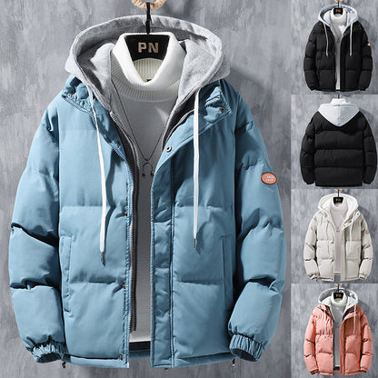 Men's Hooded Padded Winter Jacket