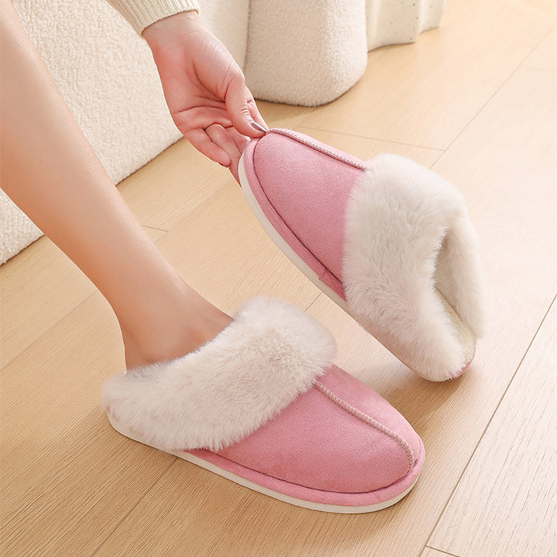 Fuzzy Plush House Slippers (photo 6)