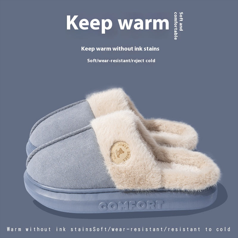 Plush Winter House Slippers (photo 9)