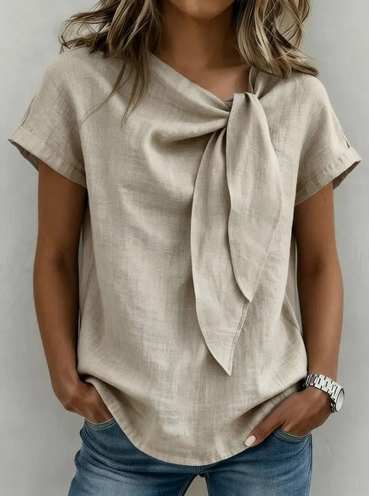 Women's Short-Sleeve Loose Casual T-Shirt (photo 7)