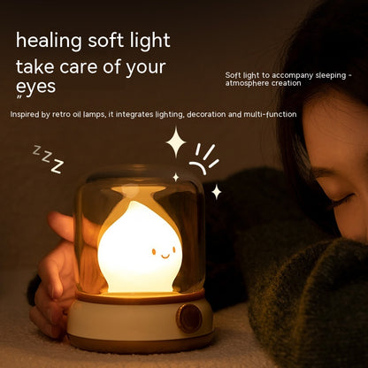 Retro Oil-Lamp Style Rechargeable LED Night Lamp (photo 7)