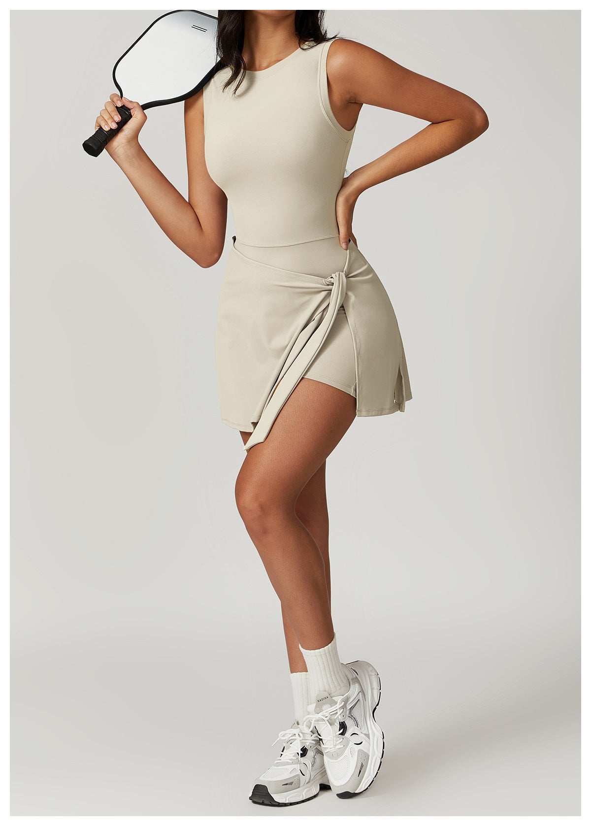 Women's Backless Sleeveless Yoga Romper (photo 10)