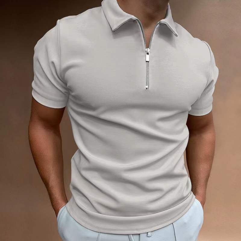 Men's Printed Polo Shirt, Loose Fit (photo 7)