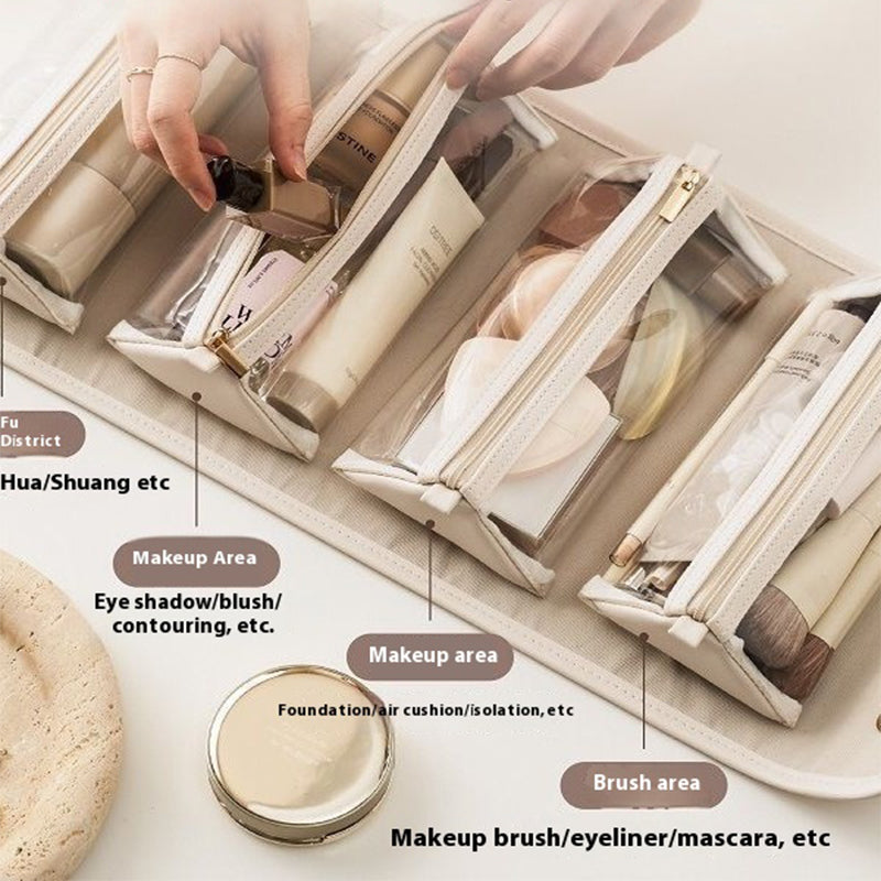 Foldable Large Cosmetic and Toiletry Bag (photo 2)