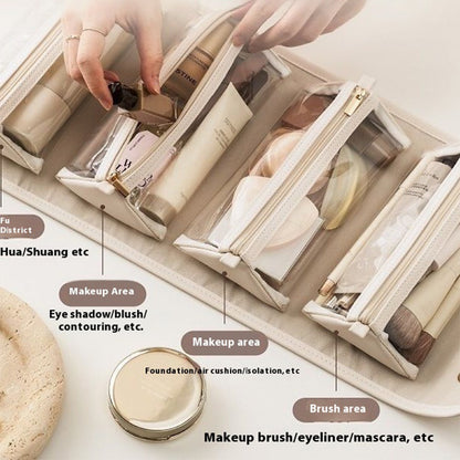 Foldable Large Cosmetic and Toiletry Bag (photo 2)