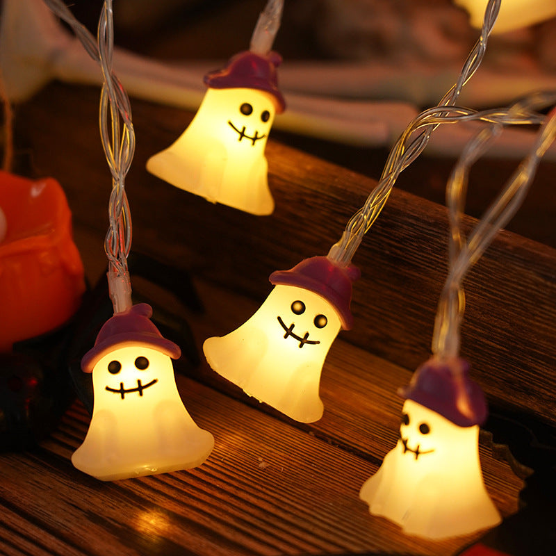 Halloween PVC LED String Lights, Battery Powered (photo 7)