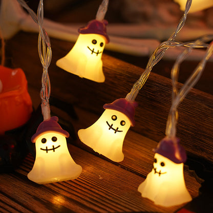 Halloween PVC LED String Lights, Battery Powered (photo 7)
