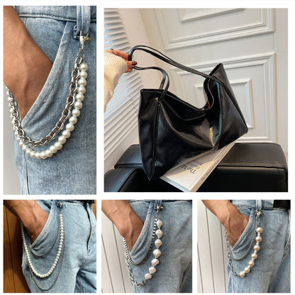 Women's Vintage PU Leather Tote Shoulder Bag (photo 39)