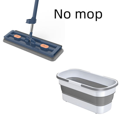 Large 360° Rotating Flat Mop with Stainless Steel Handle (photo 30)