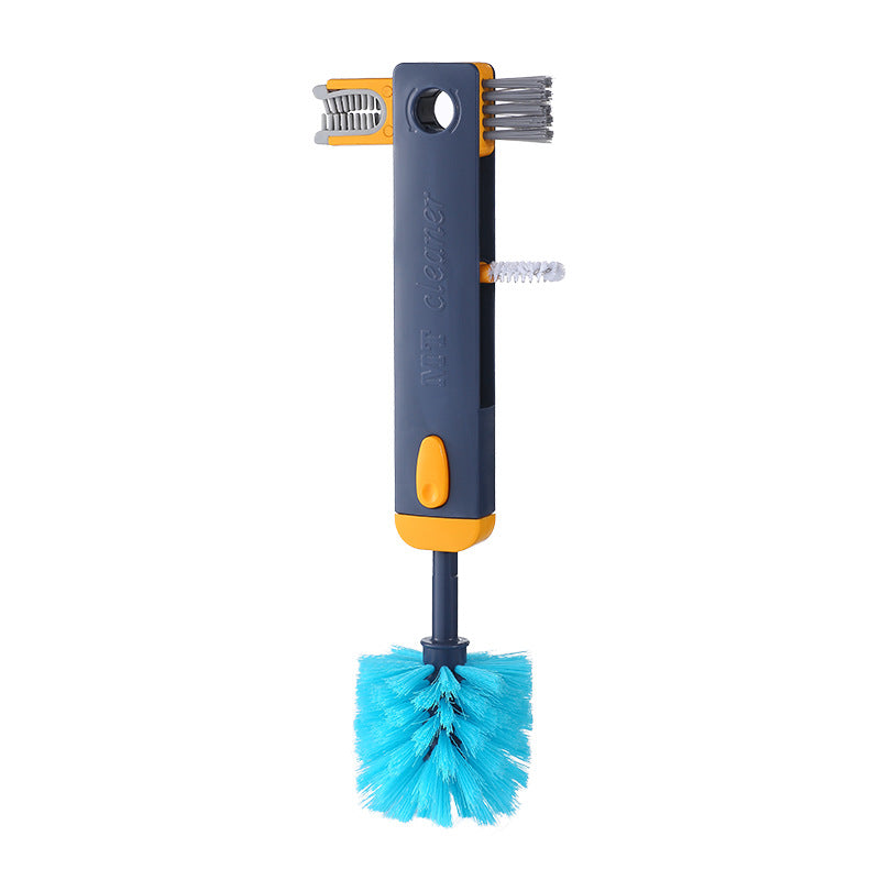 4-in-1 Bottle and Cup Cleaning Brush Set – Blue
