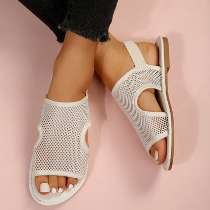 Breathable Mesh Flat Sandals (photo 3)