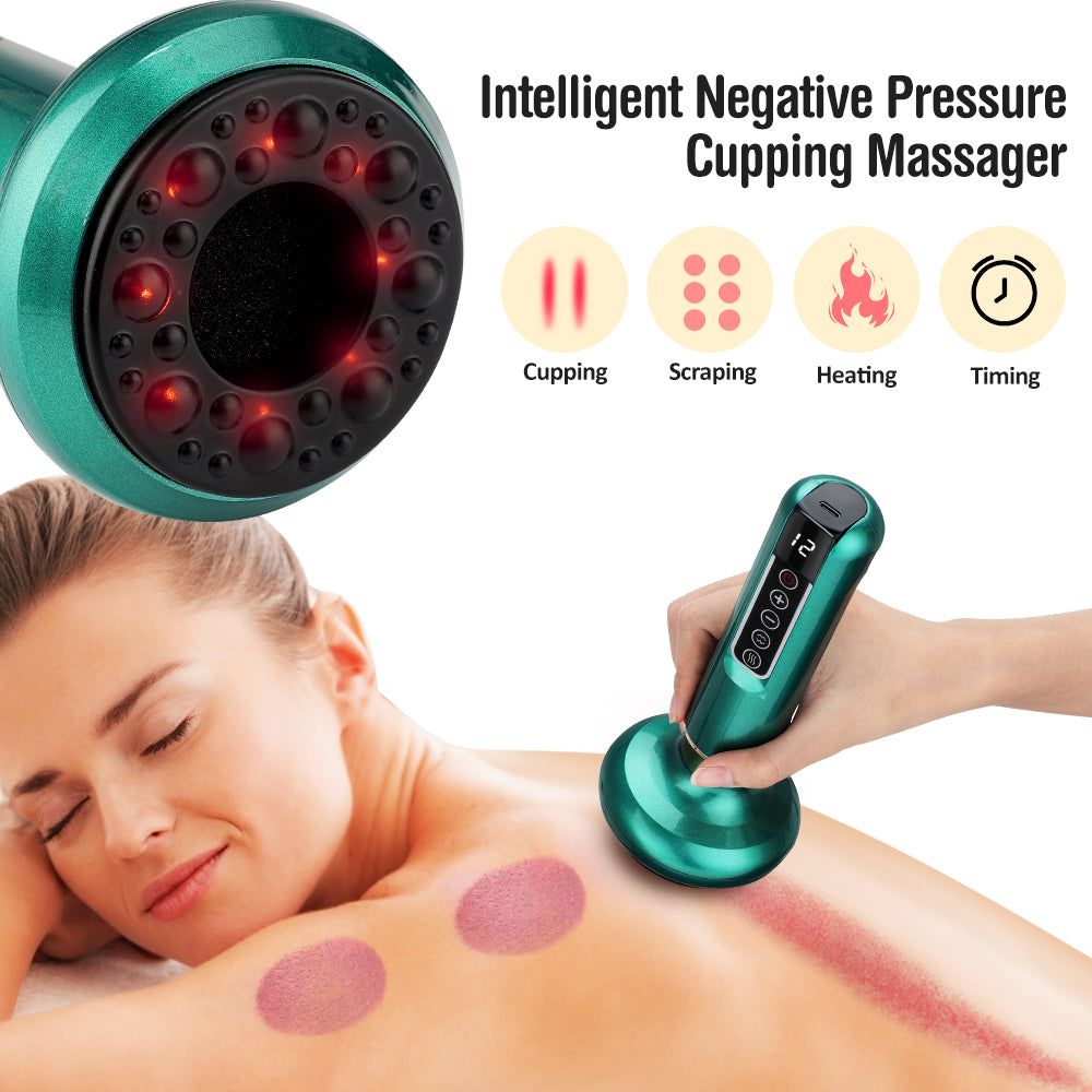 Electric Cupping and Gua Sha Body Massager, Rechargeable (photo 3)