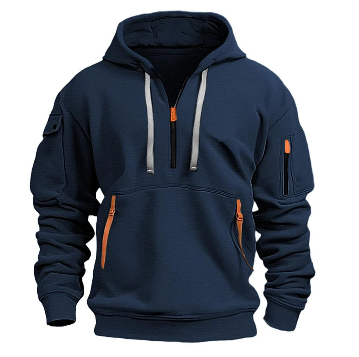 Unisex Drop-Shoulder Pullover Hoodie (photo 3)