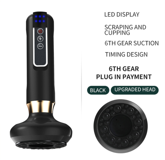 Electric Cupping and Gua Sha Body Massager, Rechargeable (photo 11)