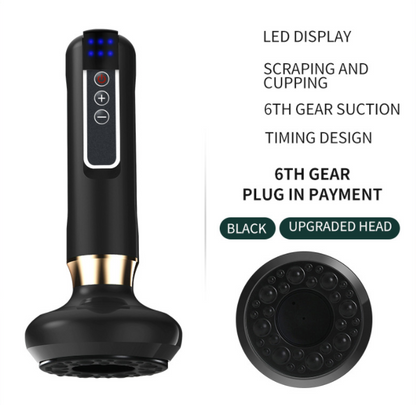 Electric Cupping and Gua Sha Body Massager, Rechargeable (photo 11)
