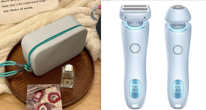 2-in-1 Women's Rechargeable Shaver and Trimmer (photo 15)
