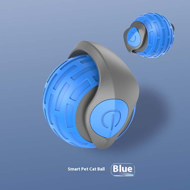 Automatic Rolling Ball Cat Toy, USB Rechargeable (photo 8)